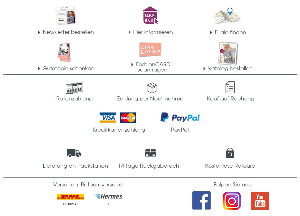 Hosen von GINA LAURA für Frauen günstig online kaufen bei Hosen von GINA LAURA für Frauen günstig online kaufen bei